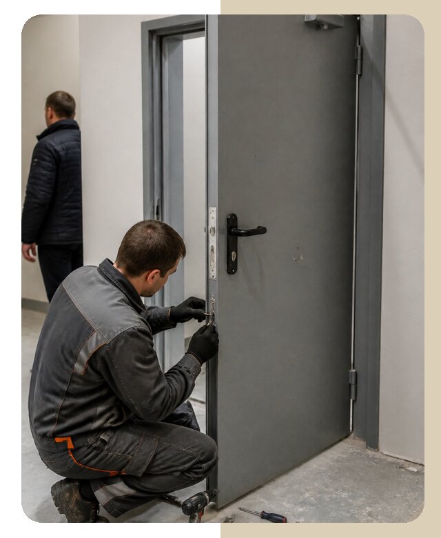 Ремонт противопожарной двери в Севастополе по цене 6709 р. | ДвериЛегко-Сев